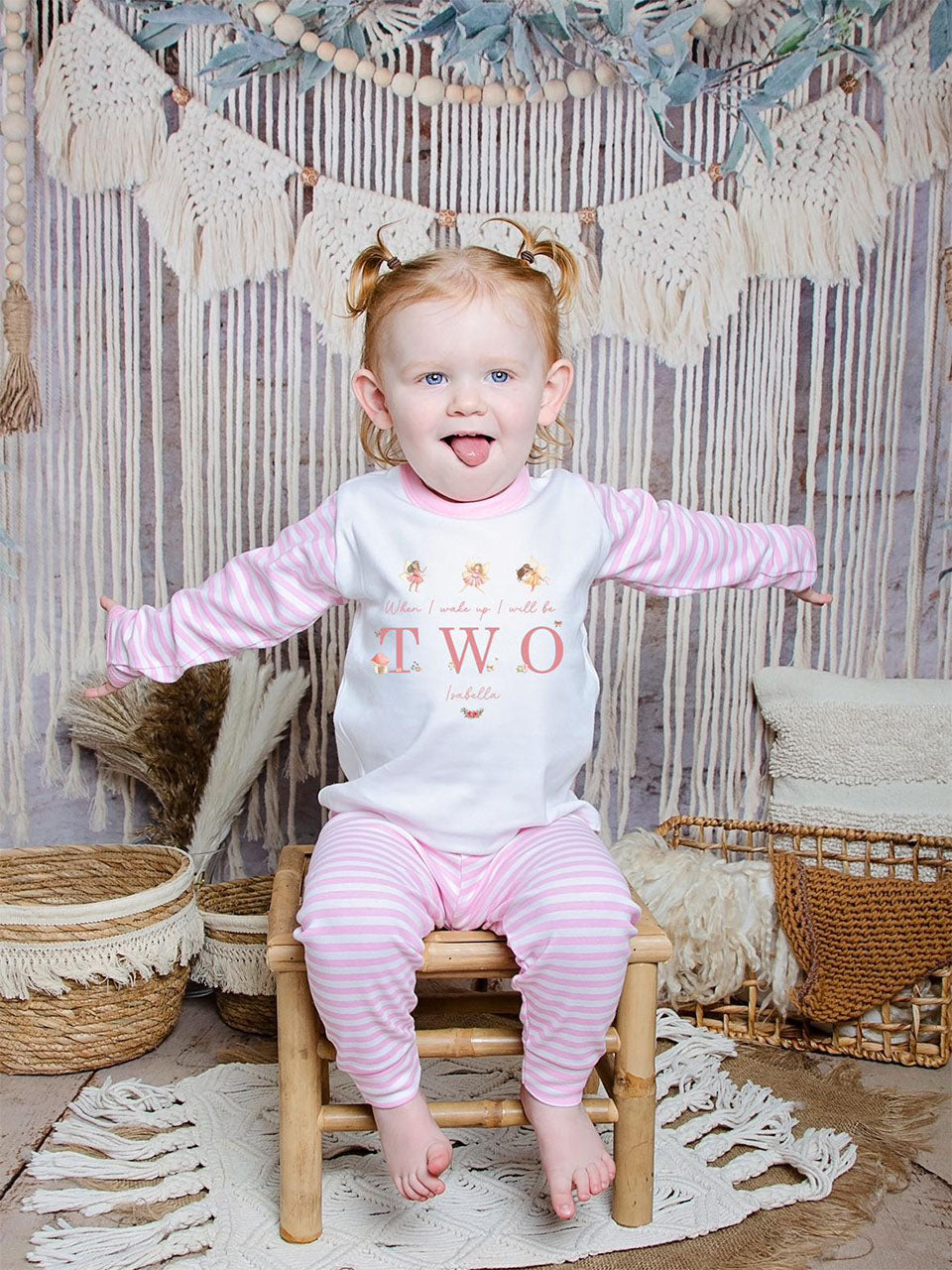 Personalised pjs for toddlers sale