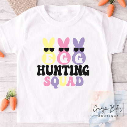 Easter T-Shirt - Pink Egg Hunting Design