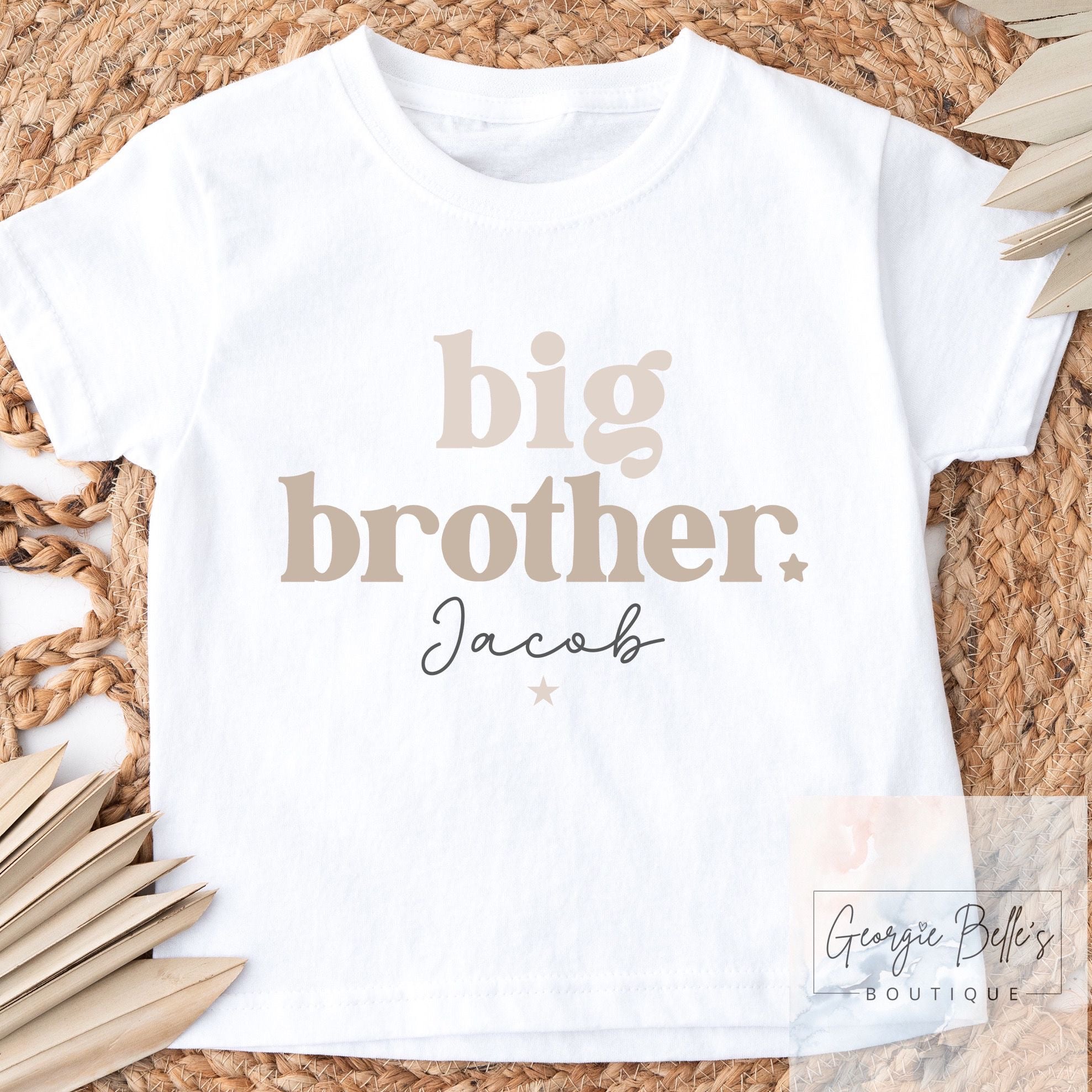 Big Brother Announcement T-Shirt - Nude Design