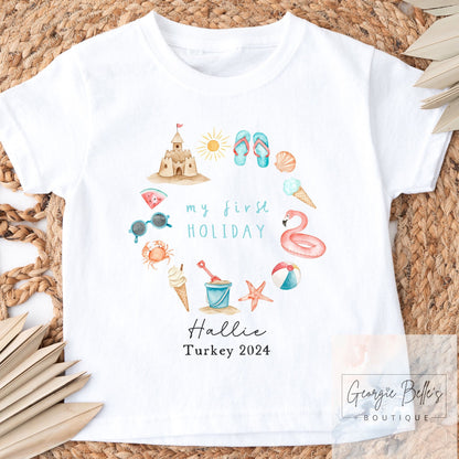 Personalised Holiday Matching Set