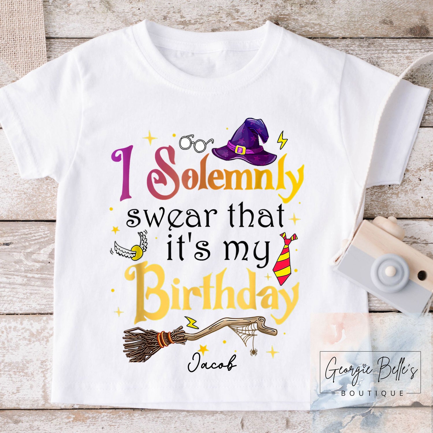 Birthday T-Shirt - Harry Potter Inspired Design