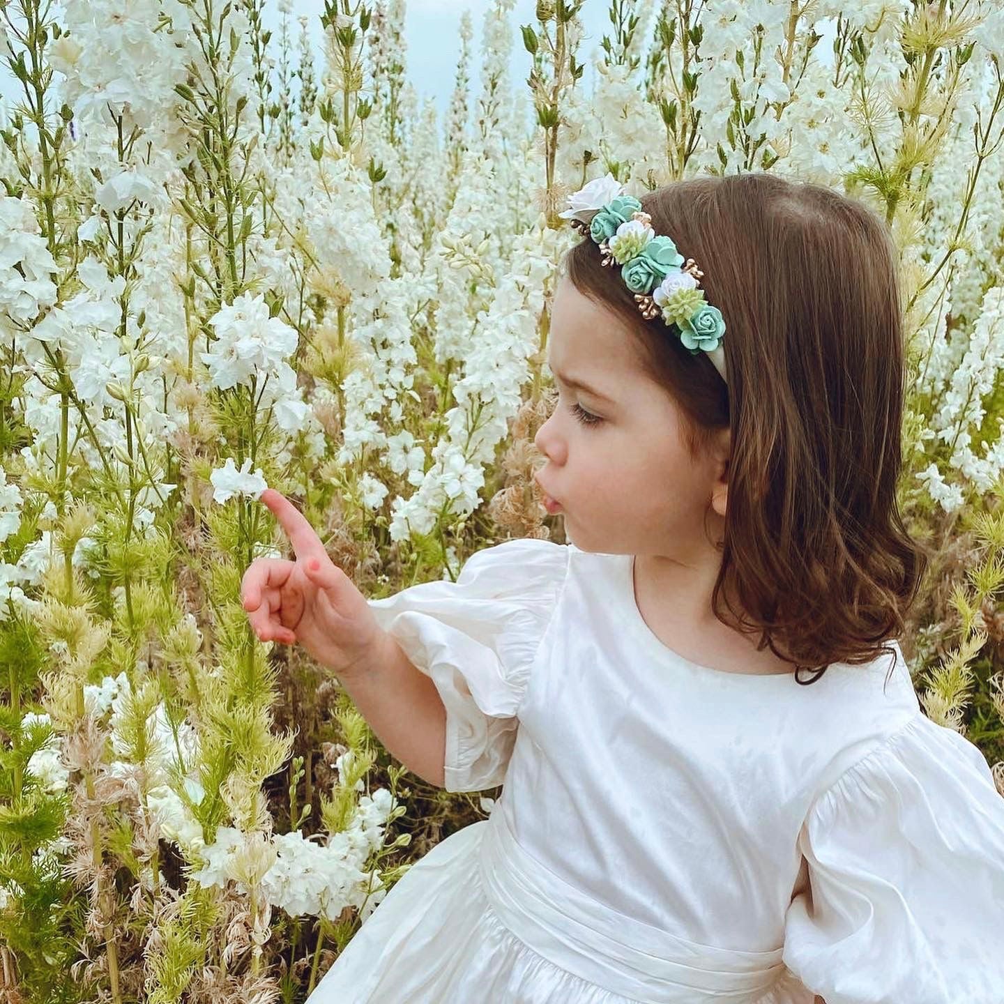 Custom Wedding/ Occasion Flower Crown Headband