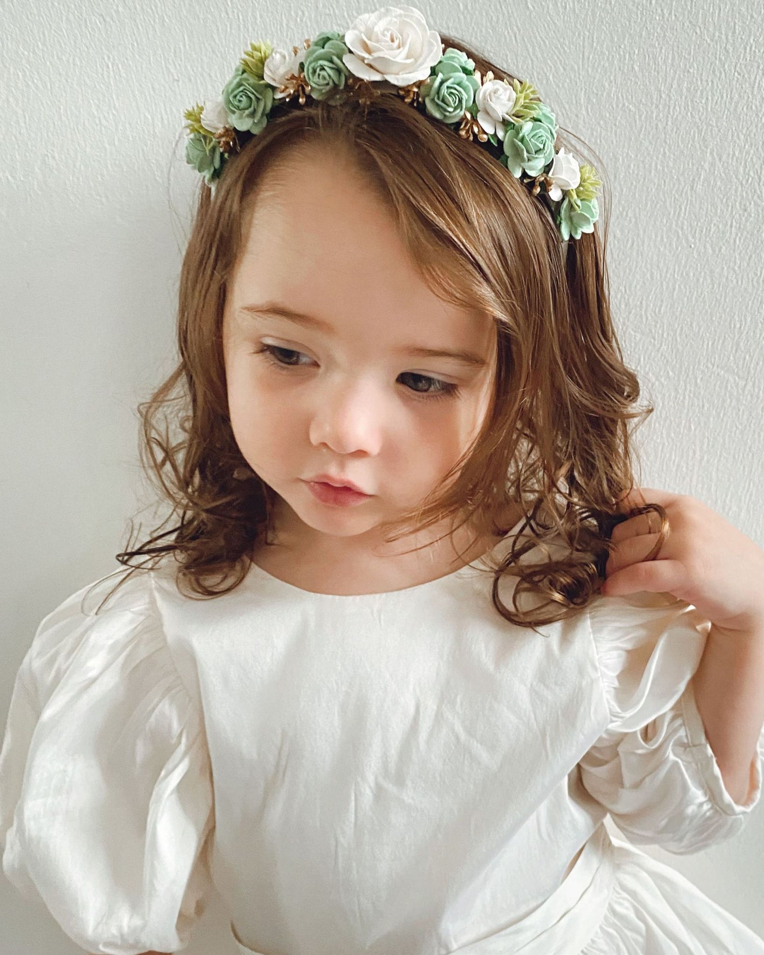 Custom Wedding/ Occasion Flower Crown Headband