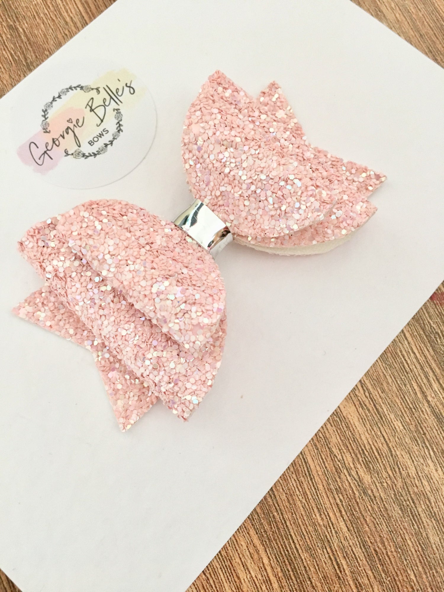 Pink Bow, Pink hair bow, Baby headband, glitter bows, hair bows, baby headbands, girls hair clips, bows for babies