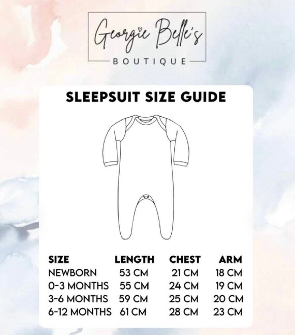 Fathers Day Personalised Babygrow- Blue Elephant Design