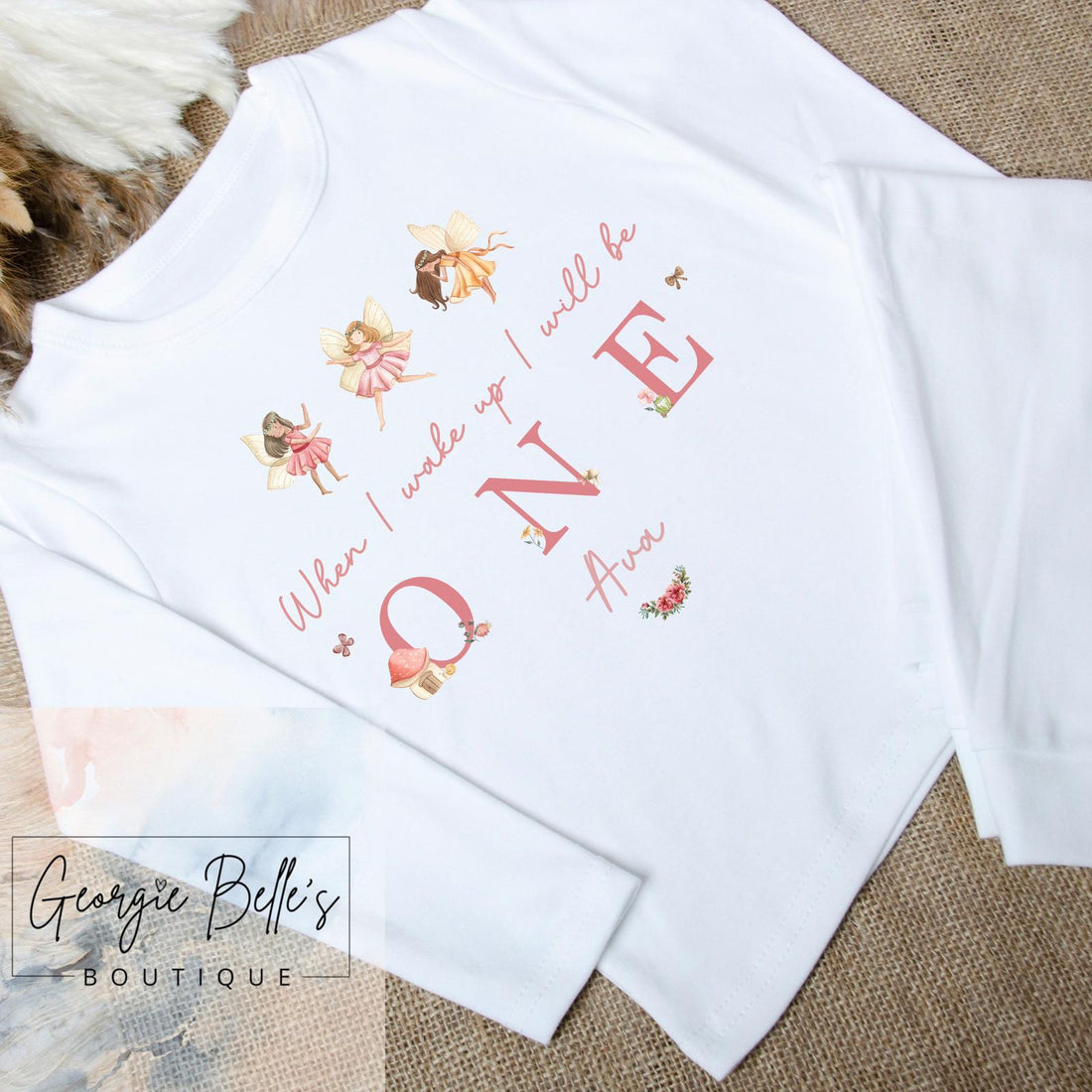 Personalised Birthday Pyjamas - Fairy Design