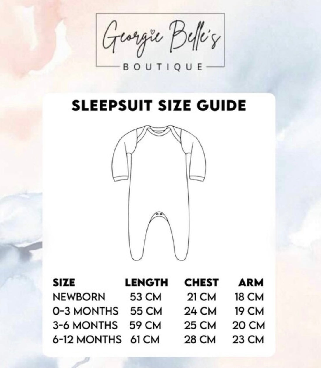 Babygrow Custom Listing