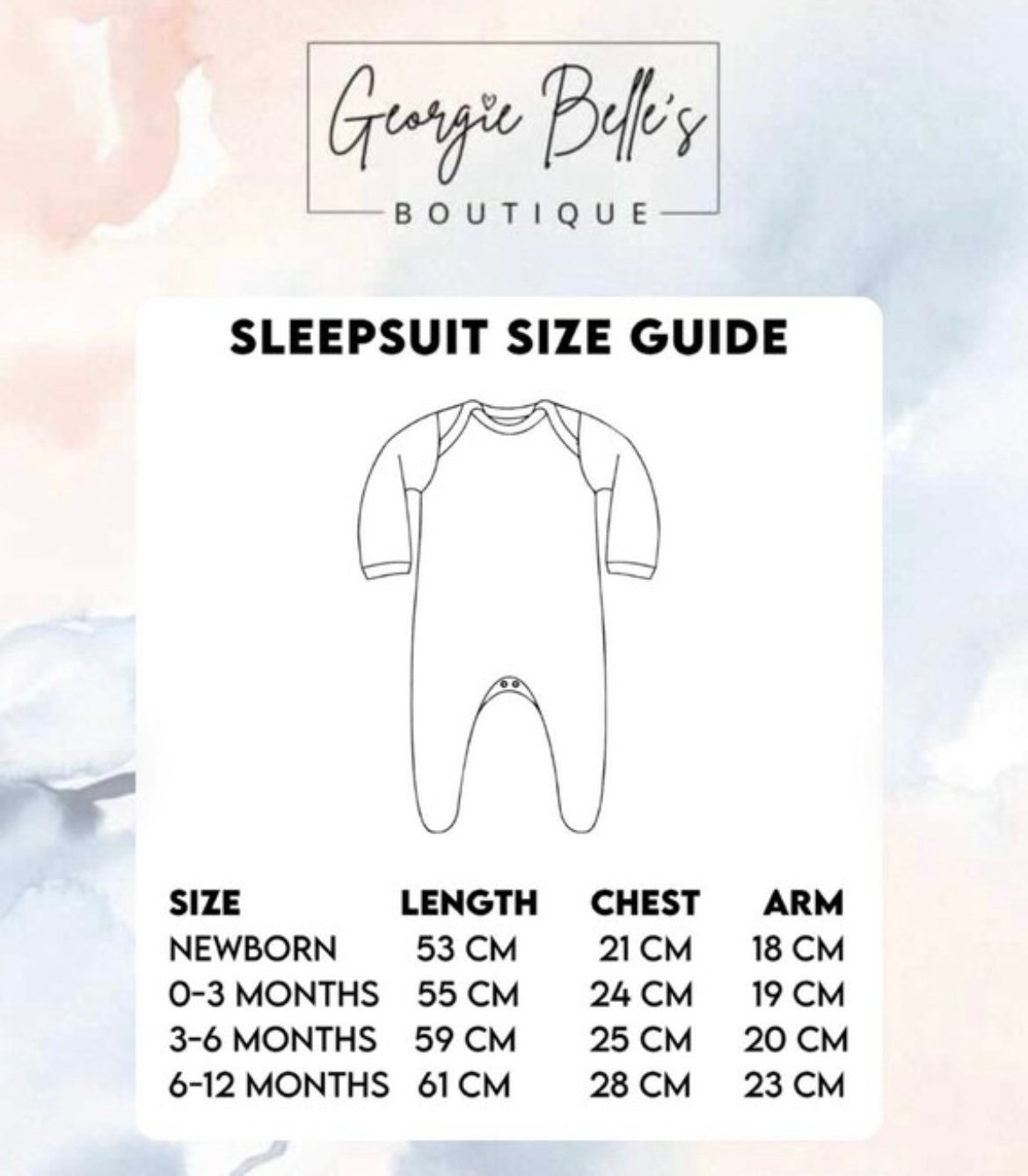 Babygrow Custom Listing