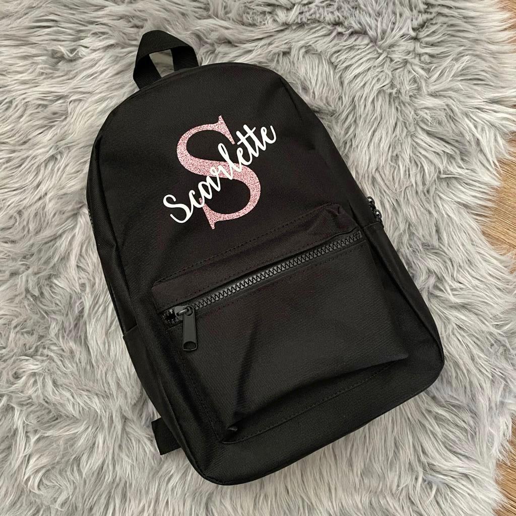 Black Kids Backpack