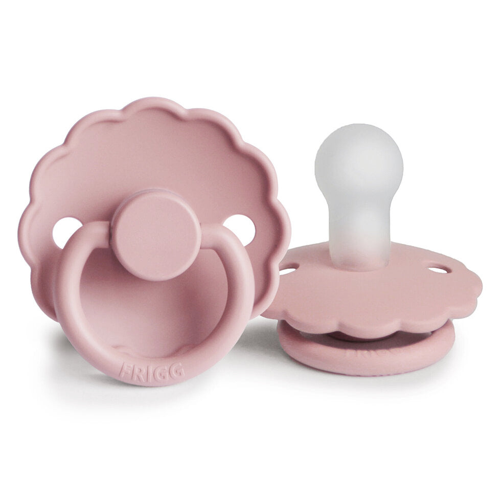 FRIGG Daisy Silicone Dummy - Baby Pink