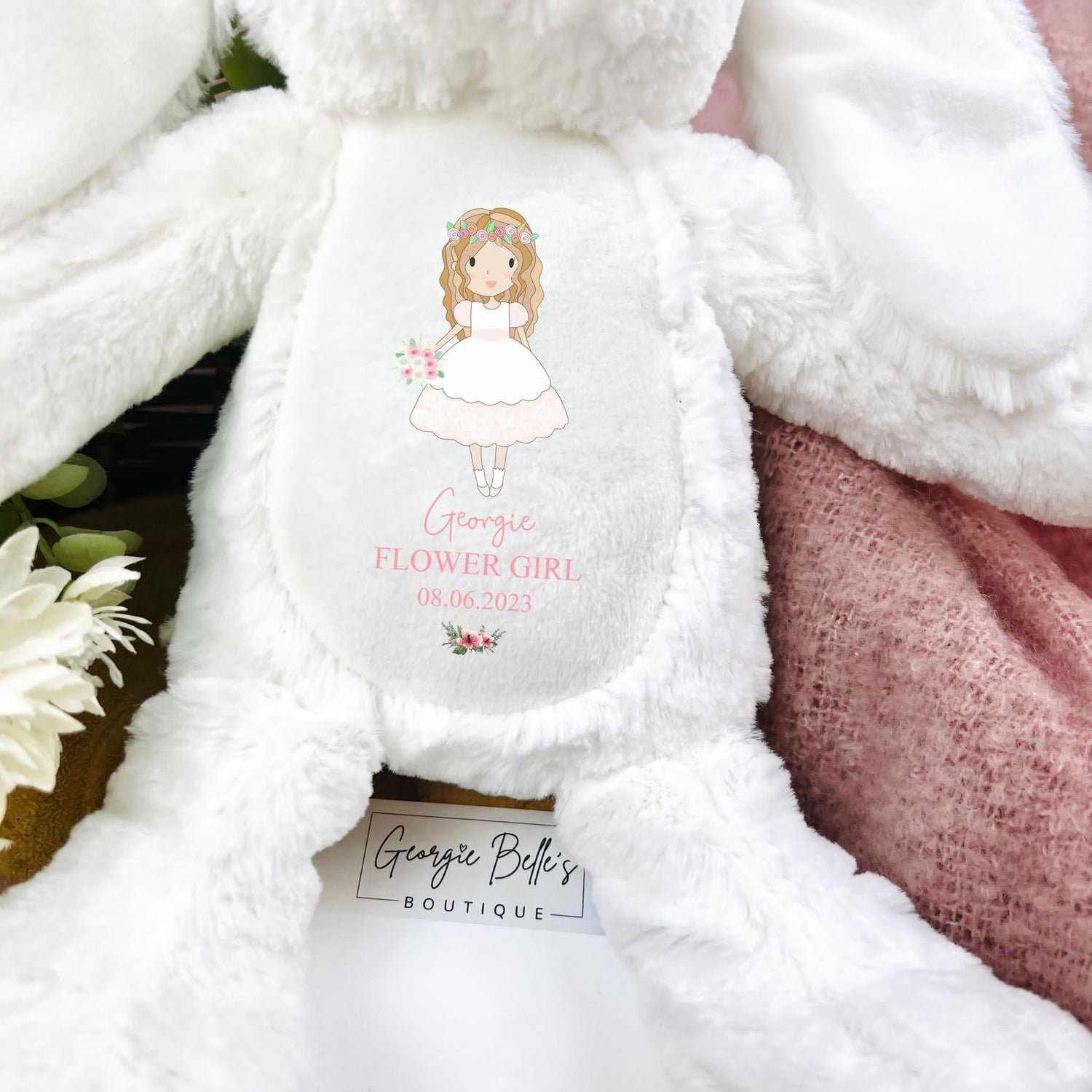 Personalised Flower Girl Pyjamas