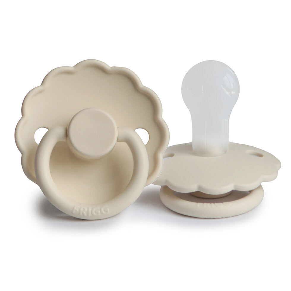 FRIGG Daisy Silicone Dummy - Cream